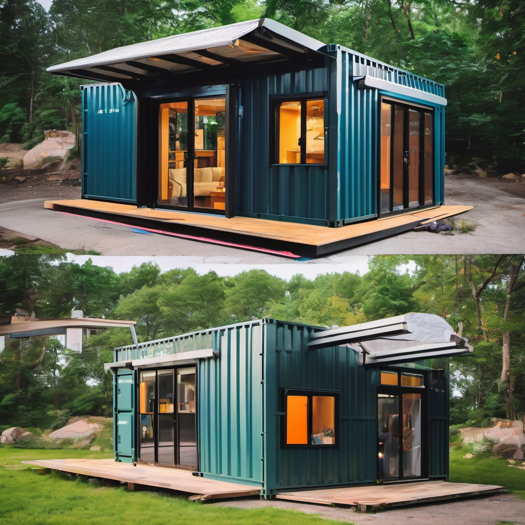 From Trash to Treasure: See How This Young Man Turned a Dumpster into a Stunning Tiny Home!